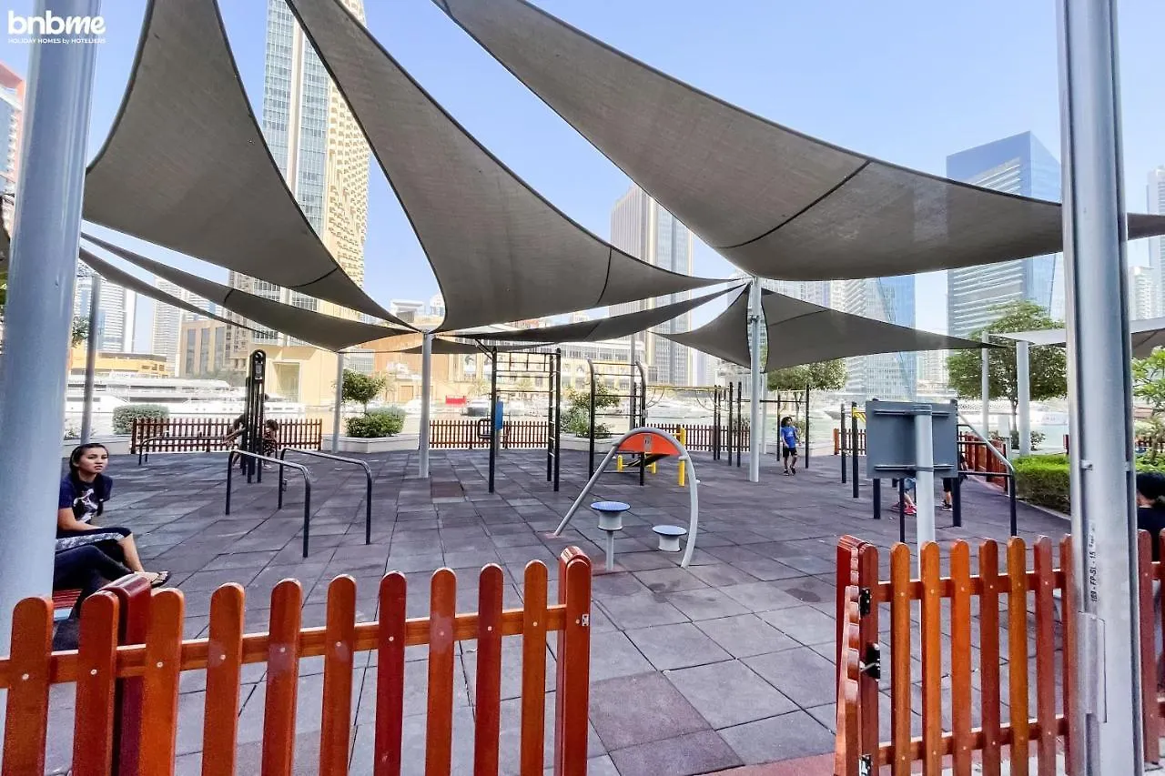 شقة Bnbme - Bay Central دبي الإمارات العربية المتحدة